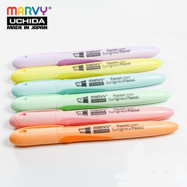 Bút dạ quang MARVY 8000 màu pastel