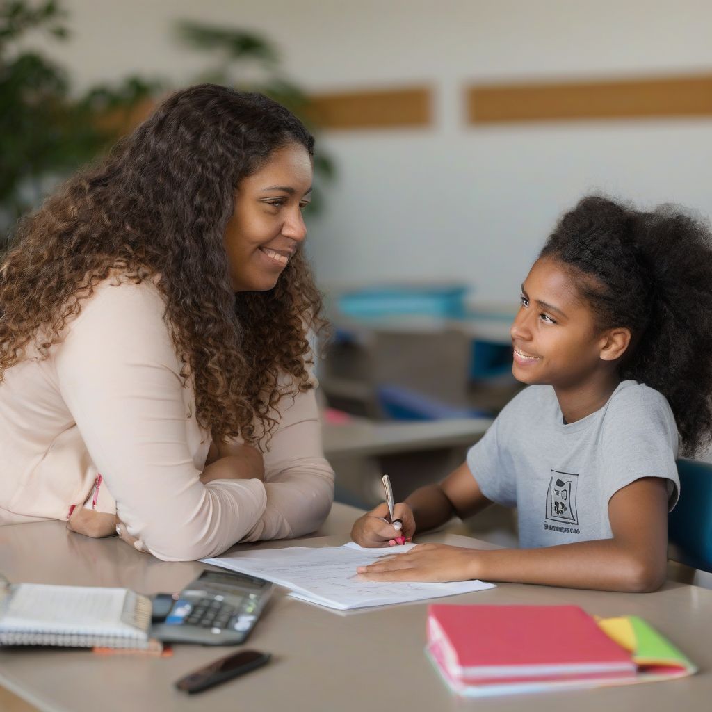 Social Worker and Student